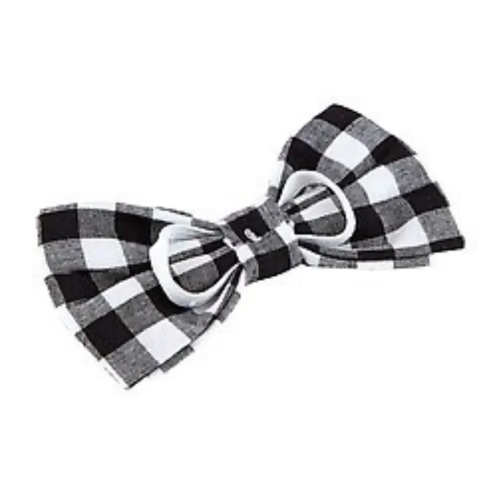 ❤️NWT❤️ Pet Bow Ties - Black Buffalo Check